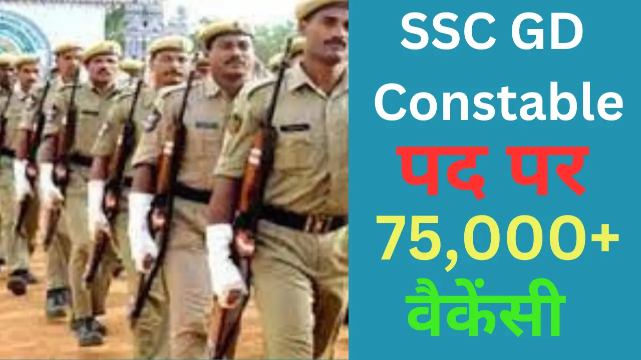 SSC GD Constable Recruitment